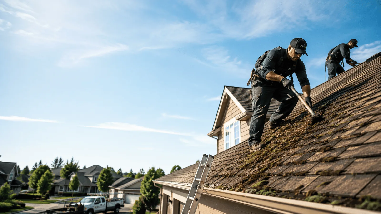 Roof Moss Removal in Adamant, VT near me